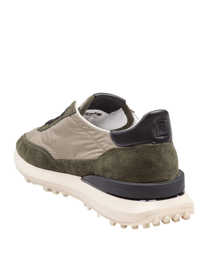 D.A.T.E Nylon And Suede Running Sneakers