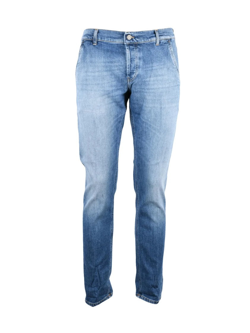 Dondup Light Blue Konor Skinny-Leg Stretch Jeans