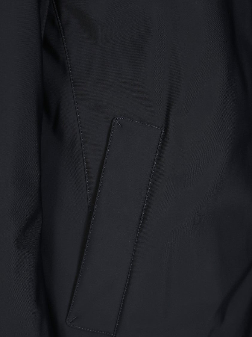 Herno Waterproof Black Herno Raincoat