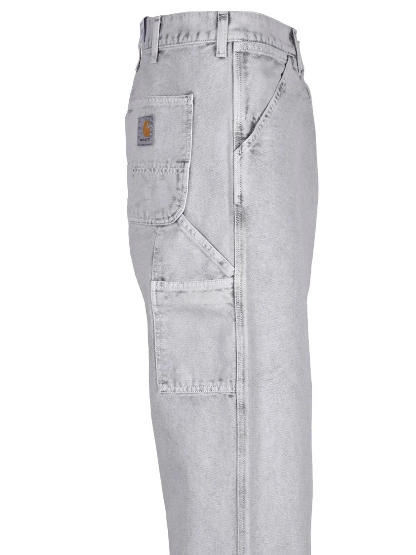 Carhartt Wip Relaxed Straight Fit Trousers With Sustainable Design