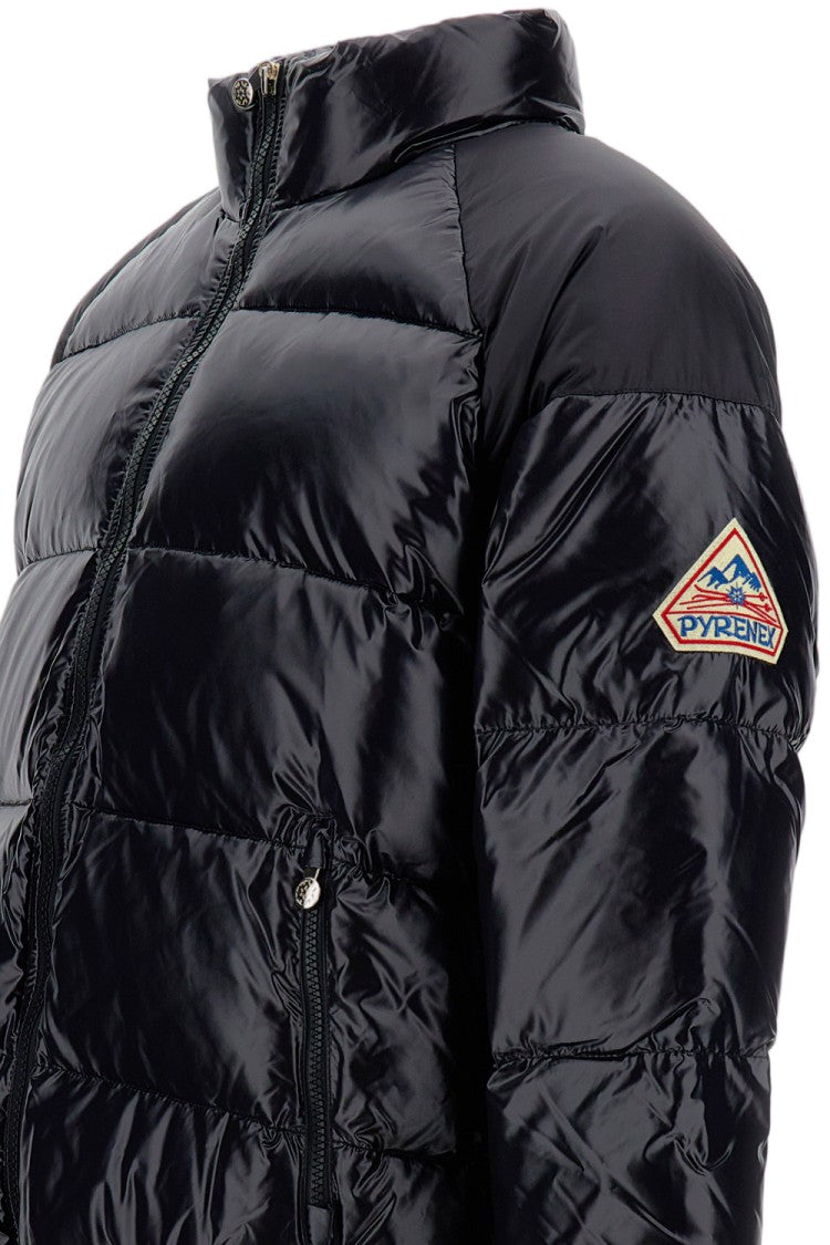 Pyrenex Black Vintage Mythic Technical Nylon Down Jacket