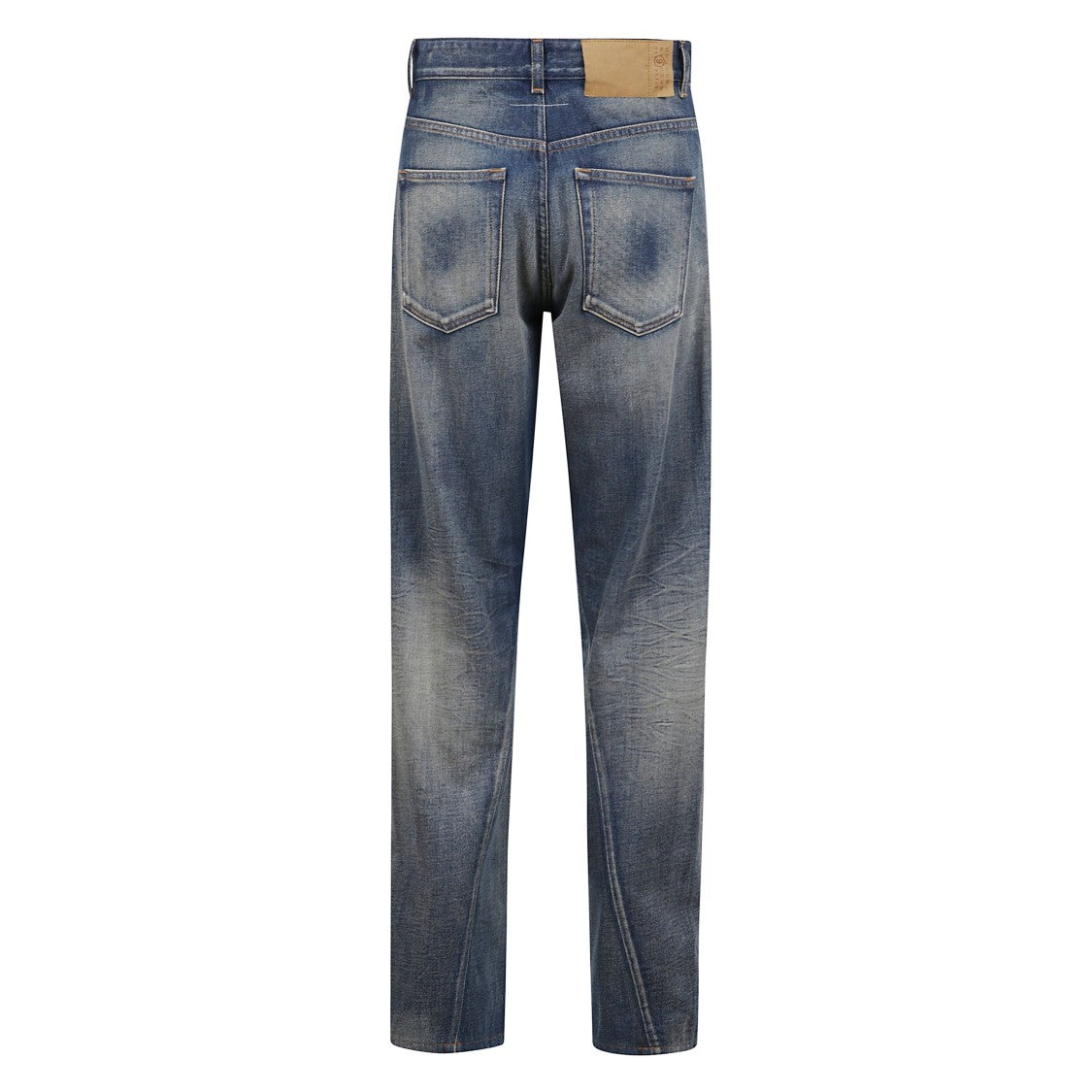 Mm6 By Maison Margiela High-Waist Straight Jeans