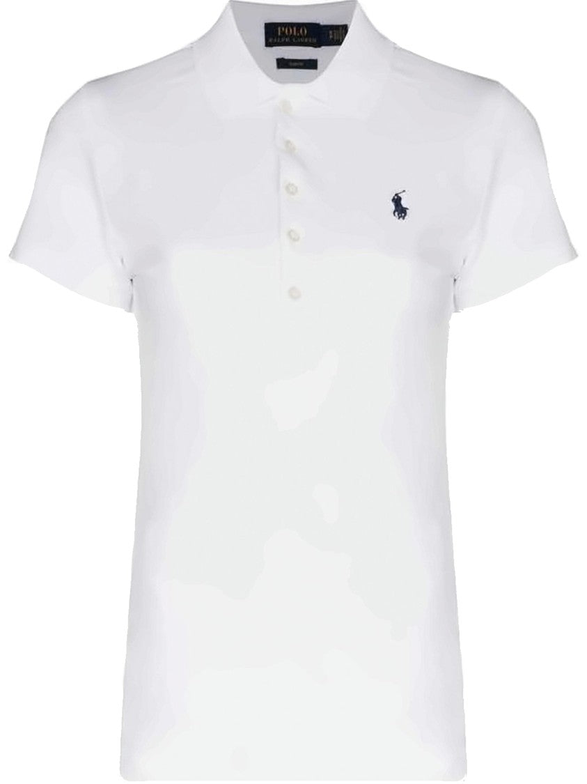 Polo Ralph Lauren Fitted Short-Sleeve Polo Shirt With Classic Collar