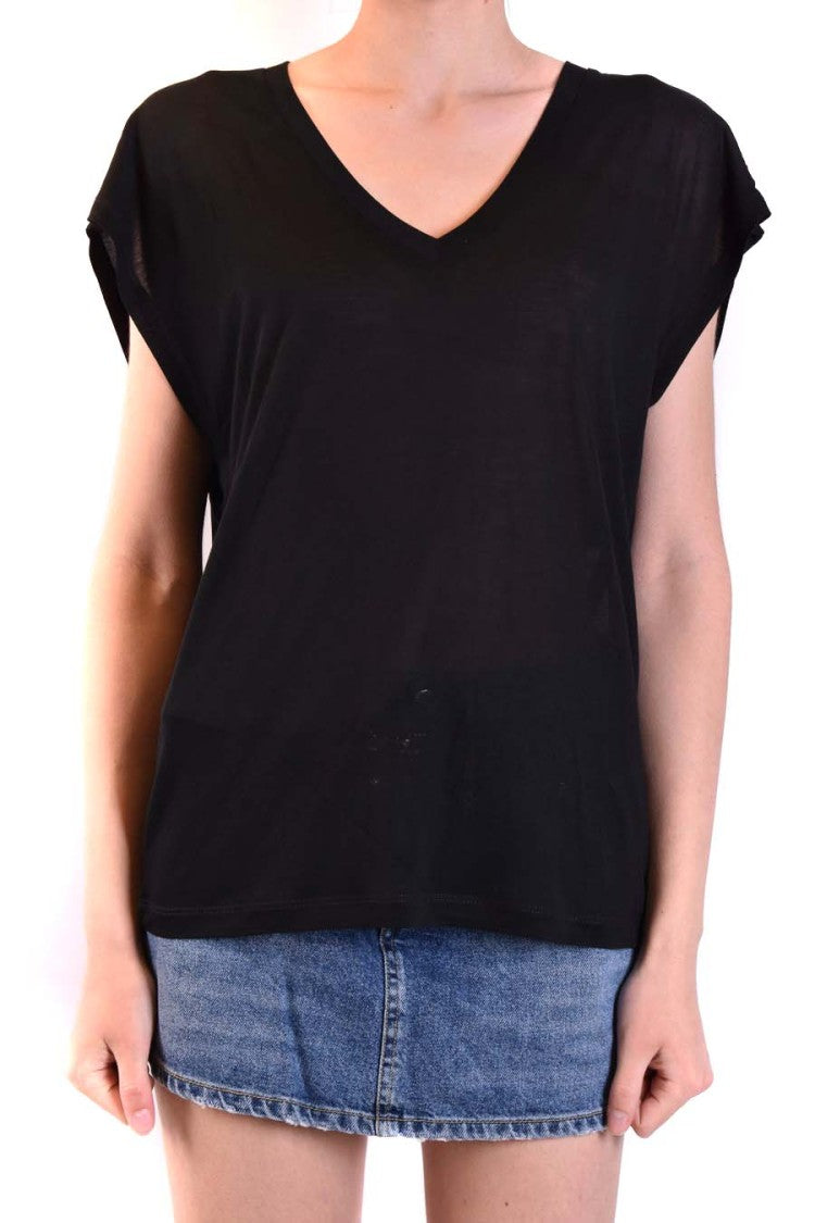 Dondup Relaxed-Fit Deep V-Neck Cotton T-Shirt