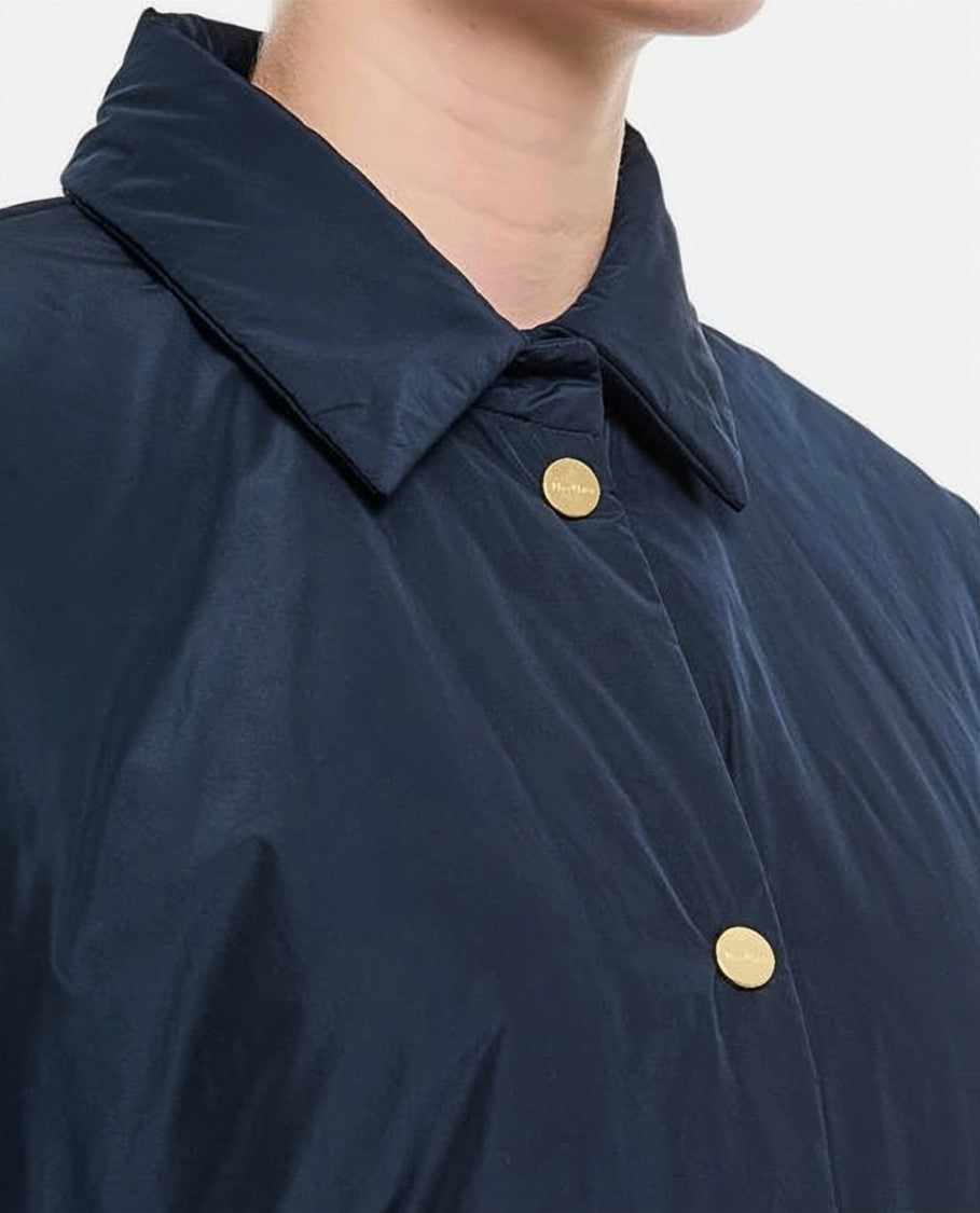 Max Mara Loose-Fit Casual Jacket With Pointed Collar
