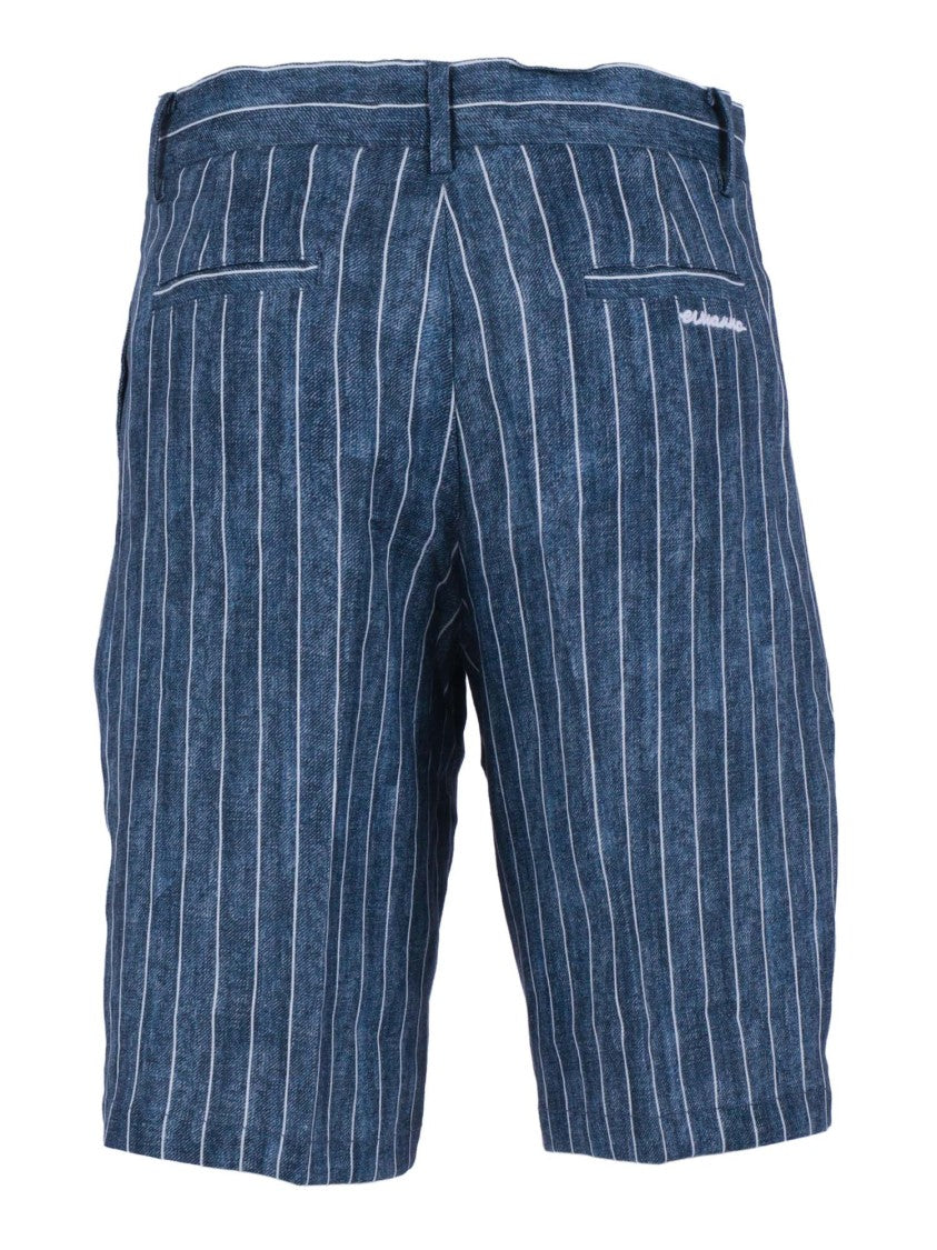 Ermanno Scervino Tailored Cropped Pinstripe Shorts