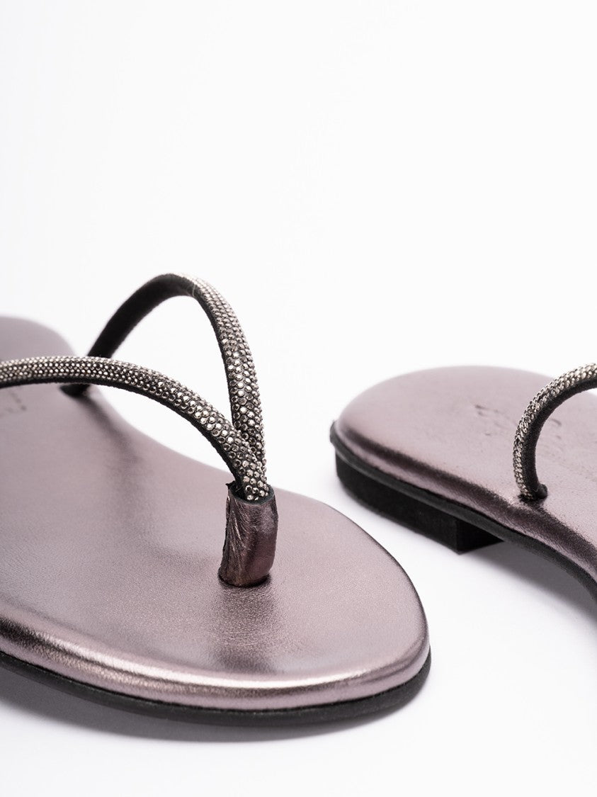 Kima Sandals With Embellished Straps