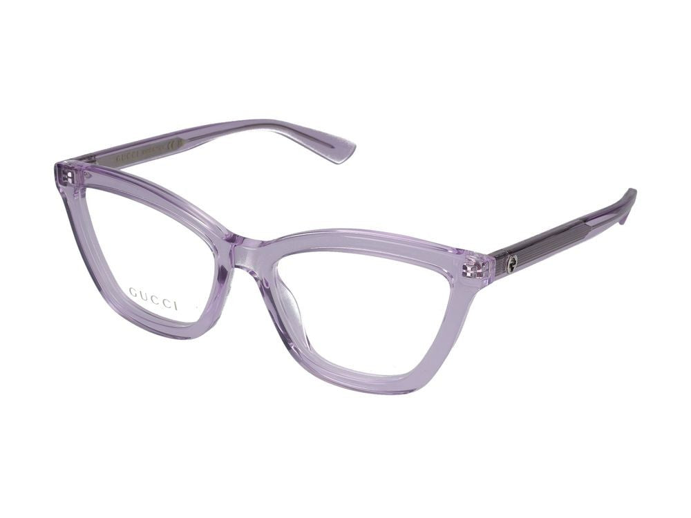 Gucci Violet Translucent Violet Acetate Eyeglasses