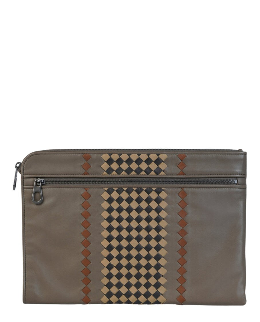 Bottega Veneta Intrecciato Woven Clutch