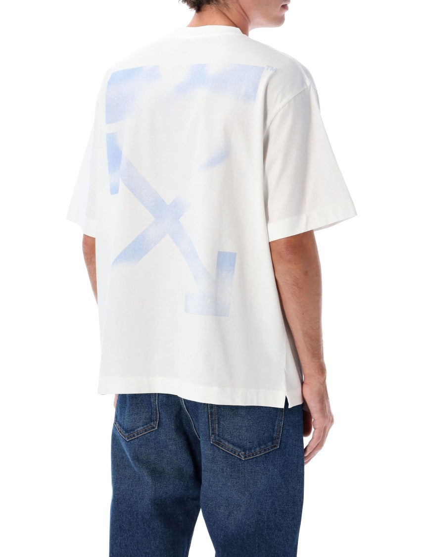 Off-White Stencil Arrow Cotton Skate T-Shirt
