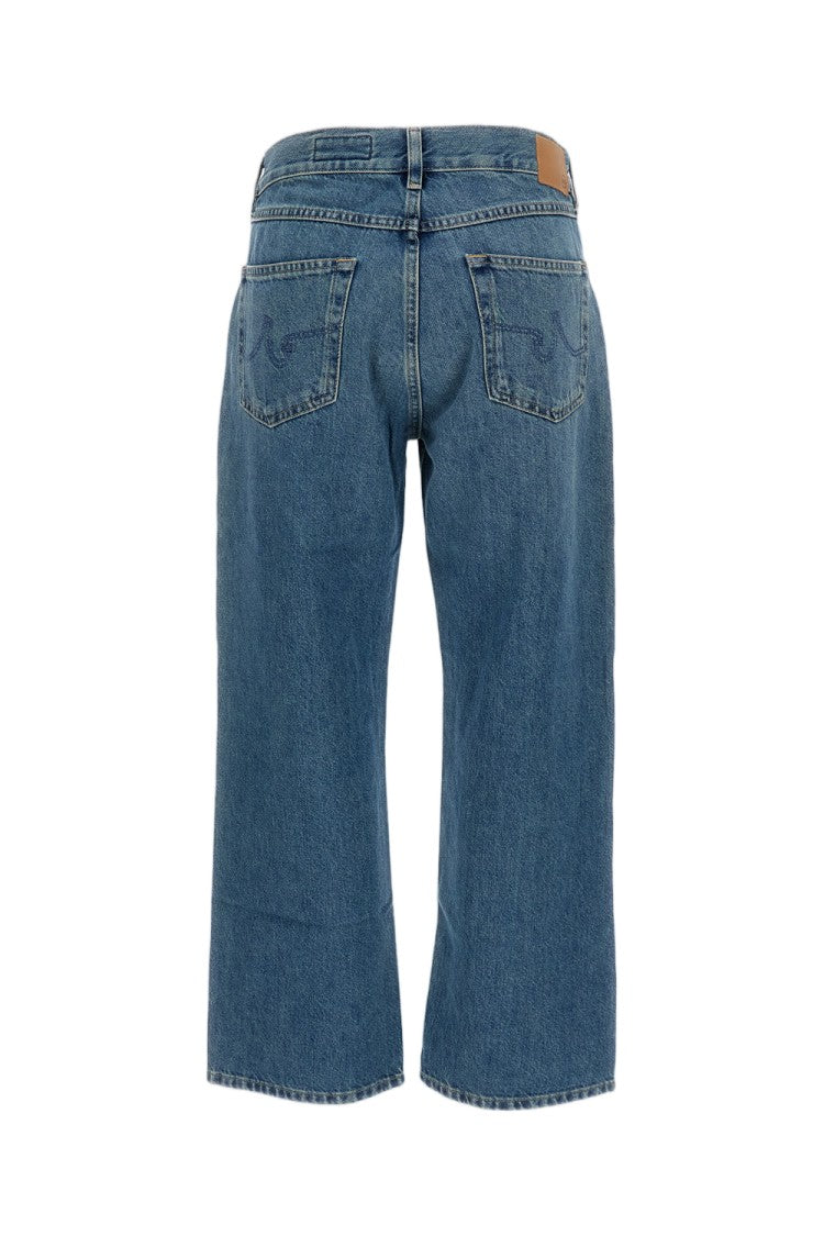 Ag Faded Soft Denim Baggy Jeans