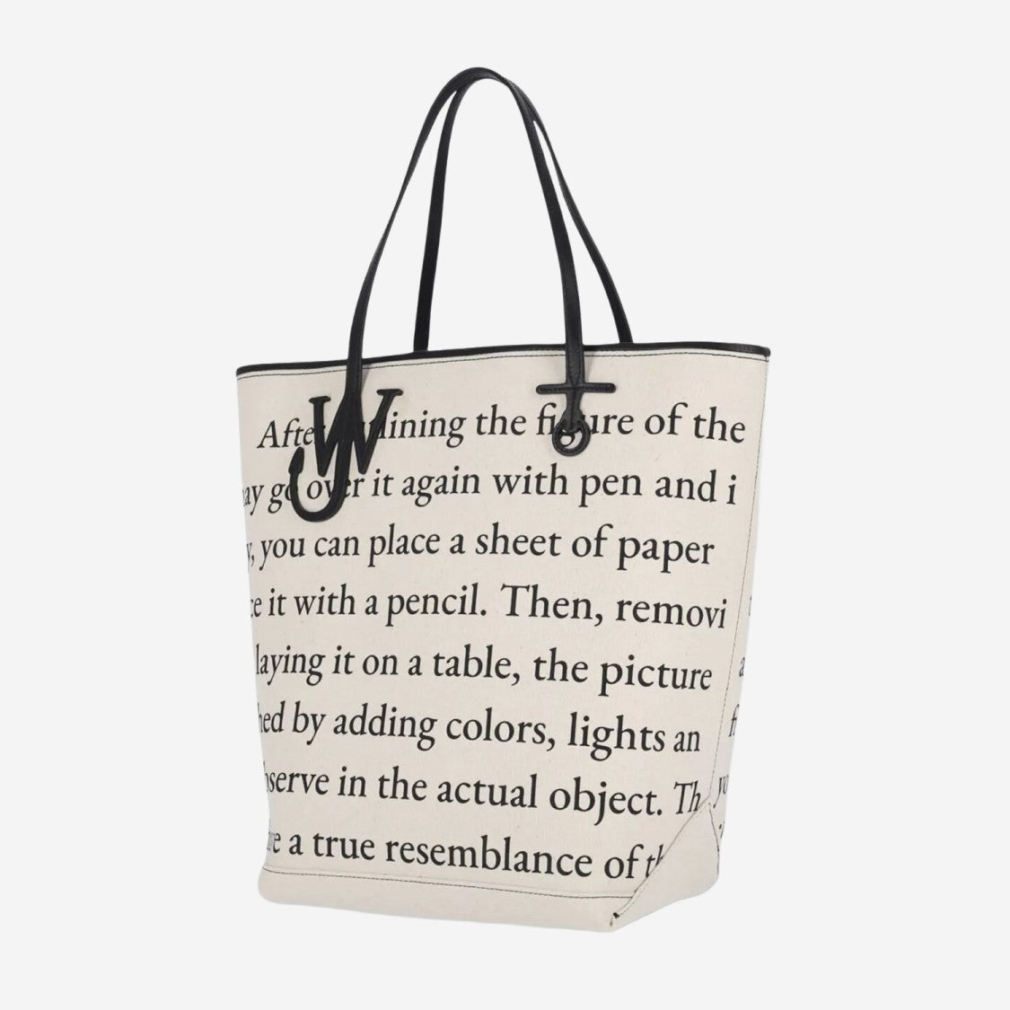 J. W. Anderson Cotton Blend Anchor Shopping Bag