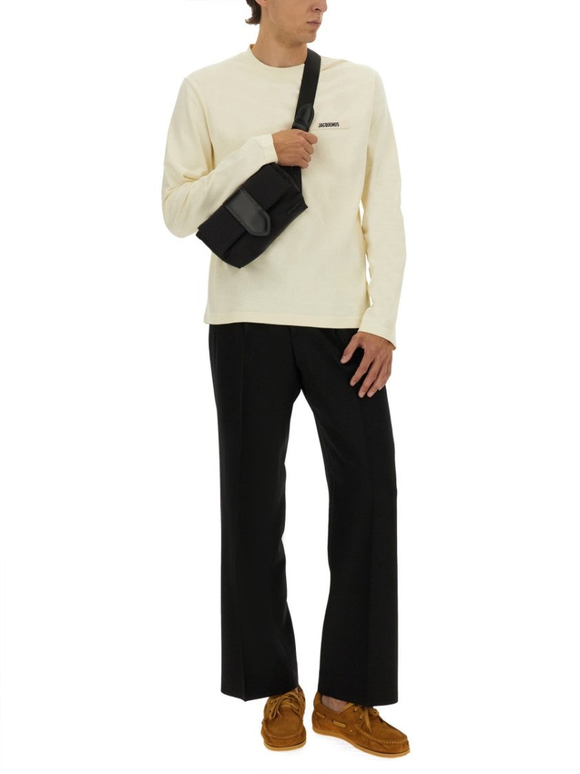 Jacquemus Relaxed Fit Crew Neck Long-Sleeved T-Shirt