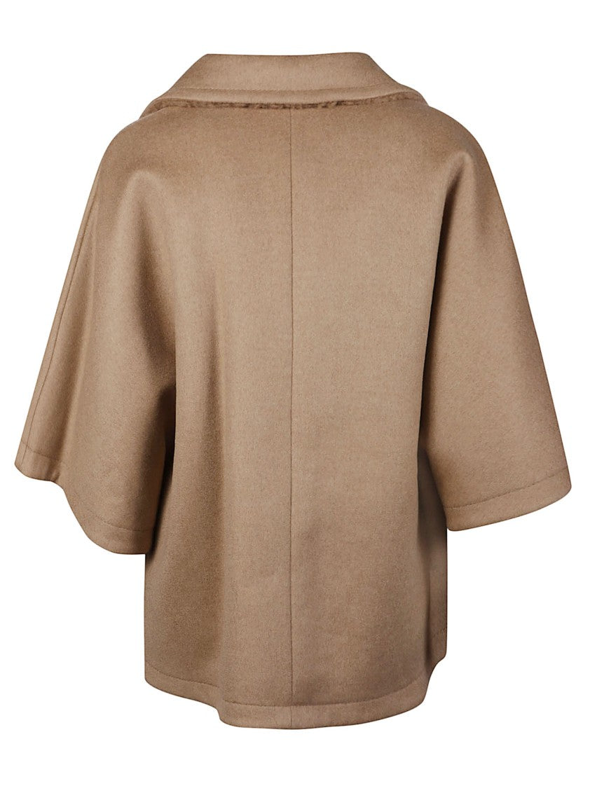 Max Mara Camel Mxamemo Camel Hair Cape