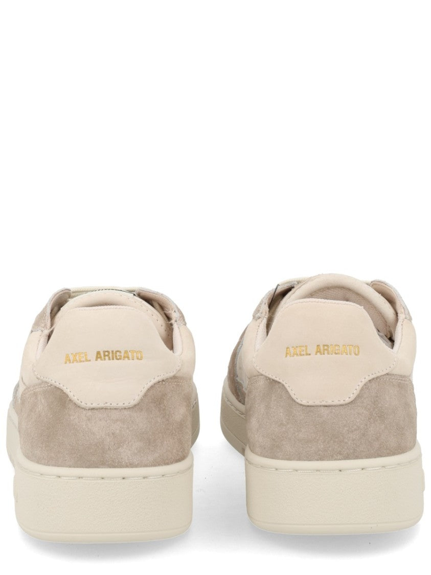 Axel Arigato Neutrals Dice Lo Suede Overlays Sneakers