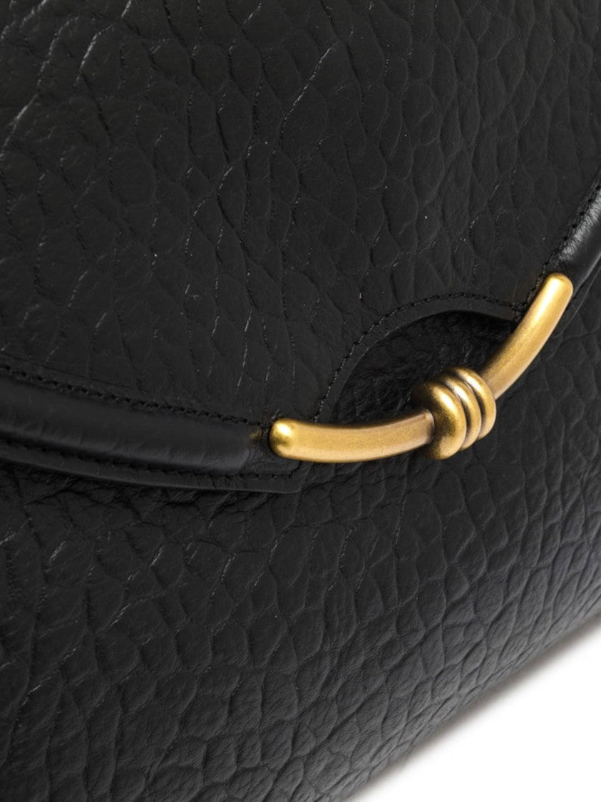 Gianni Chiarini Textured Leather Shoulder Bag