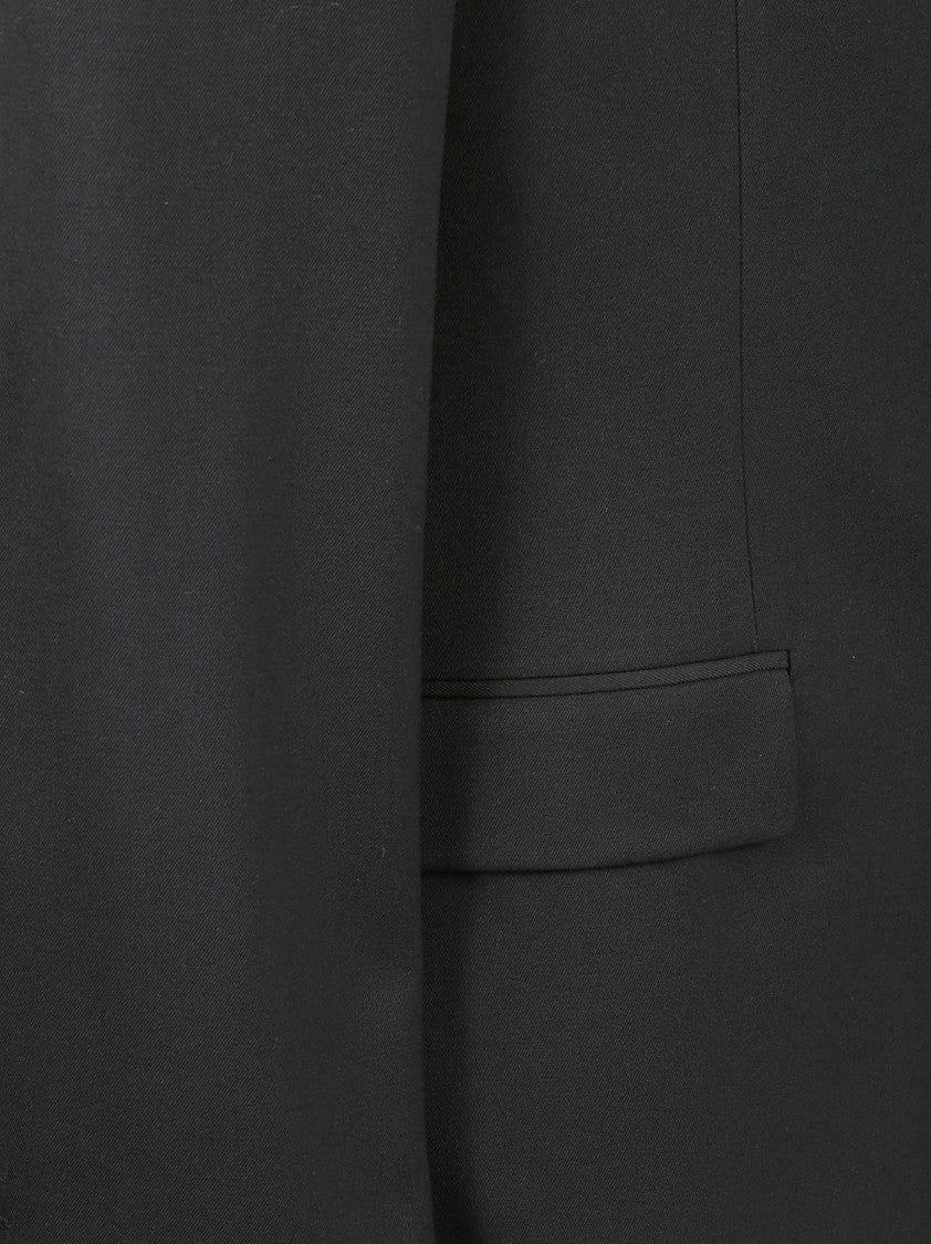 Balenciaga Tailored Wool Jacket With Classic Lapels