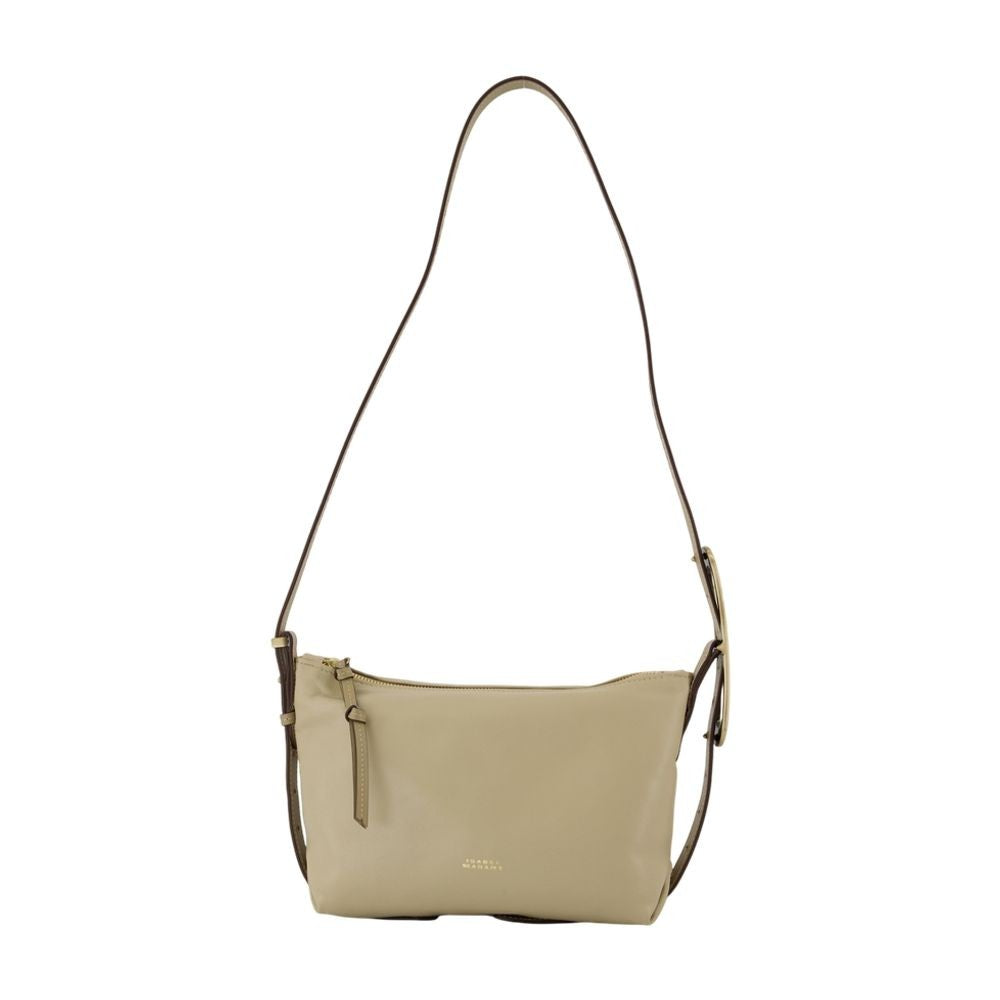 Isabel Marant Leyden Mini Gz Shoulder Bag - Leather - Beige