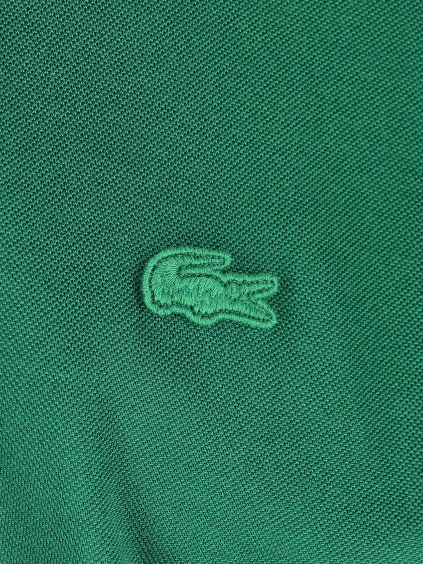 Lacoste Green Silk Piqué Classic Polo Shirt