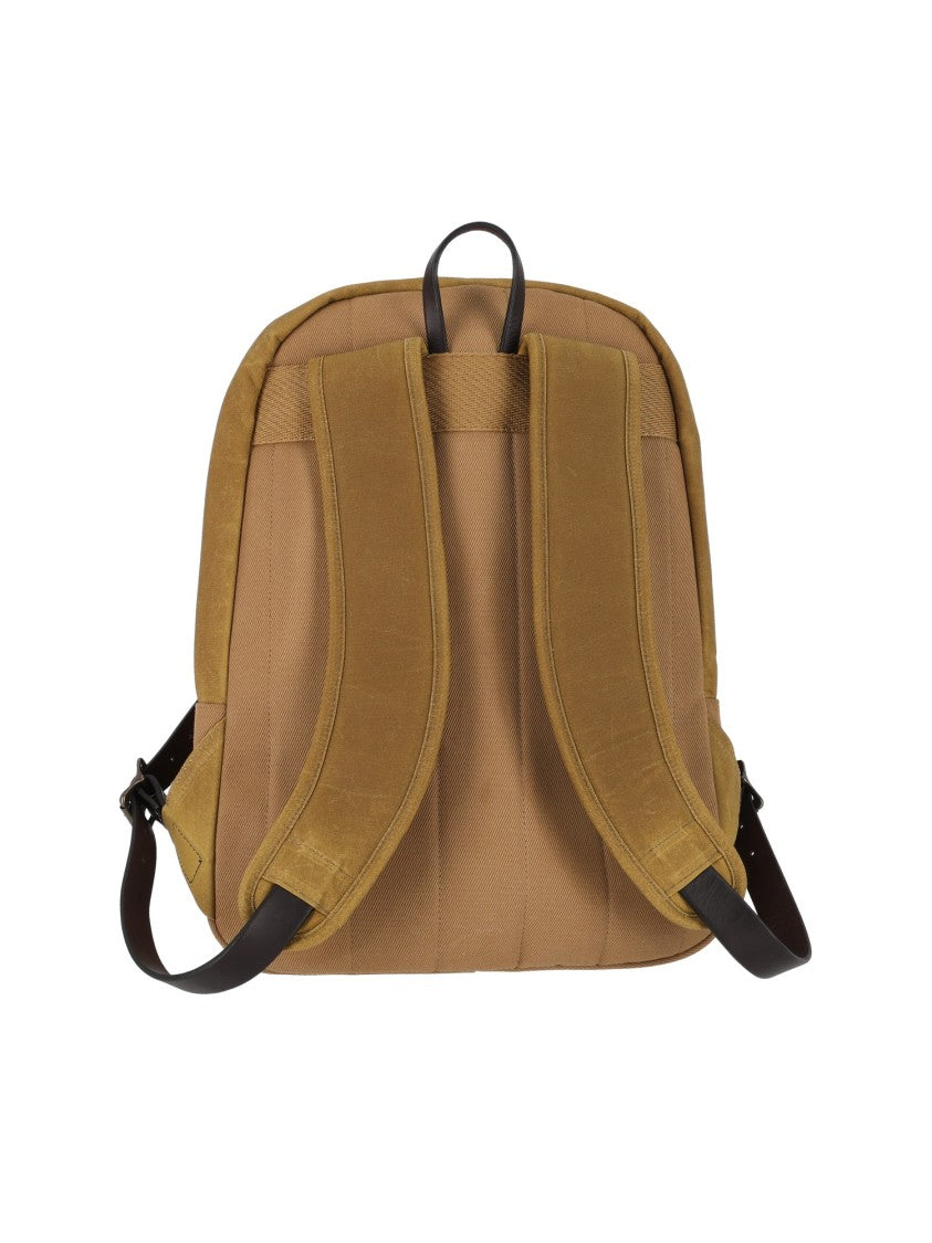 Filson Brown Cotton Journeyman Backpack