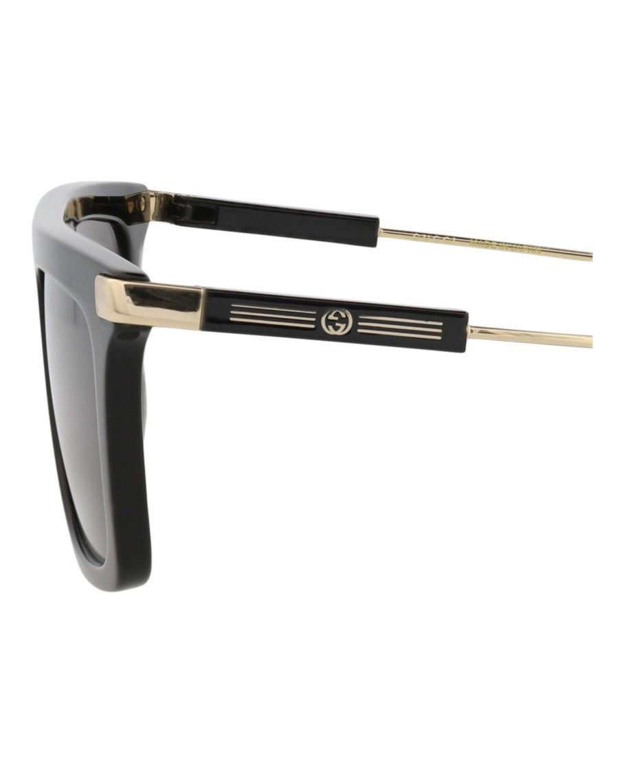 Gucci Square-Frame Recycled Acetate Sunglasses