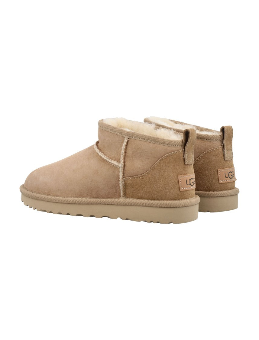 Ugg Classic Ultra Mini Suede Ankle Boots