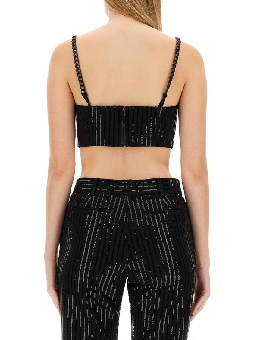 Michael Michael Kors Crepe Bustier Top