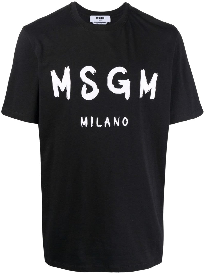 Msgm Graphic Print T-Shirt