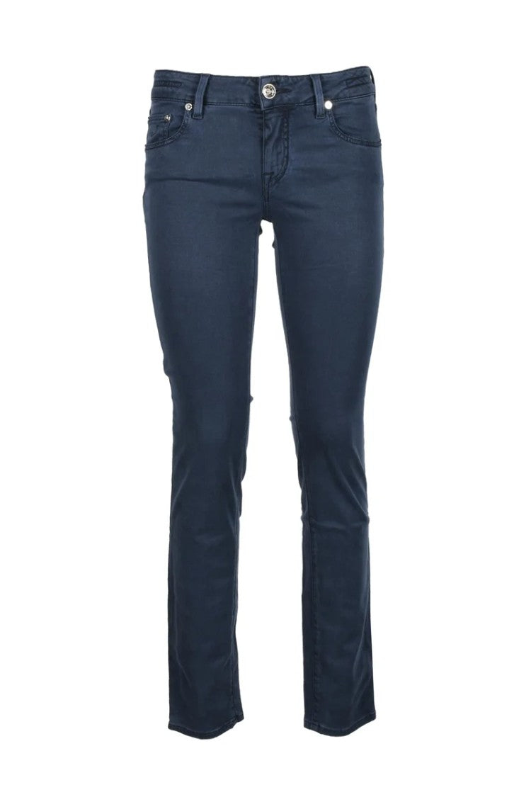 Jacob Cohen Lyocell Modal Cotton Elastane Jeans - Blue