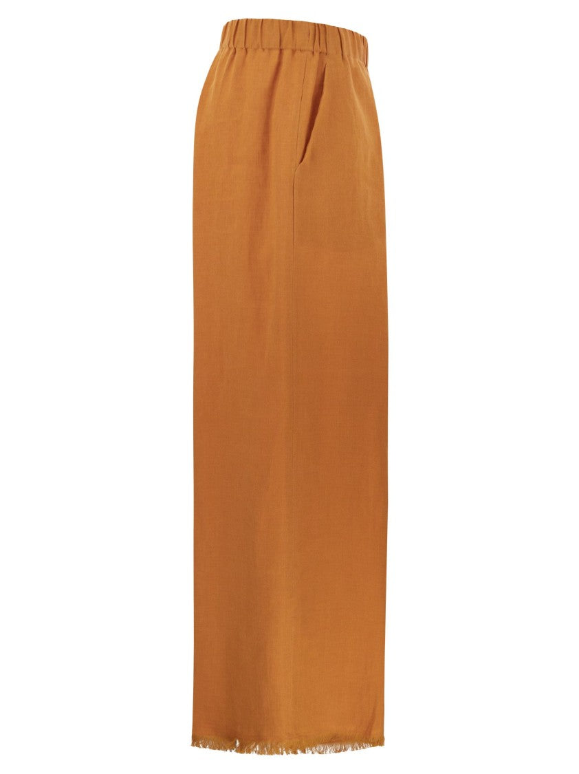 Antonelli Ryan - Loose Linen Trousers