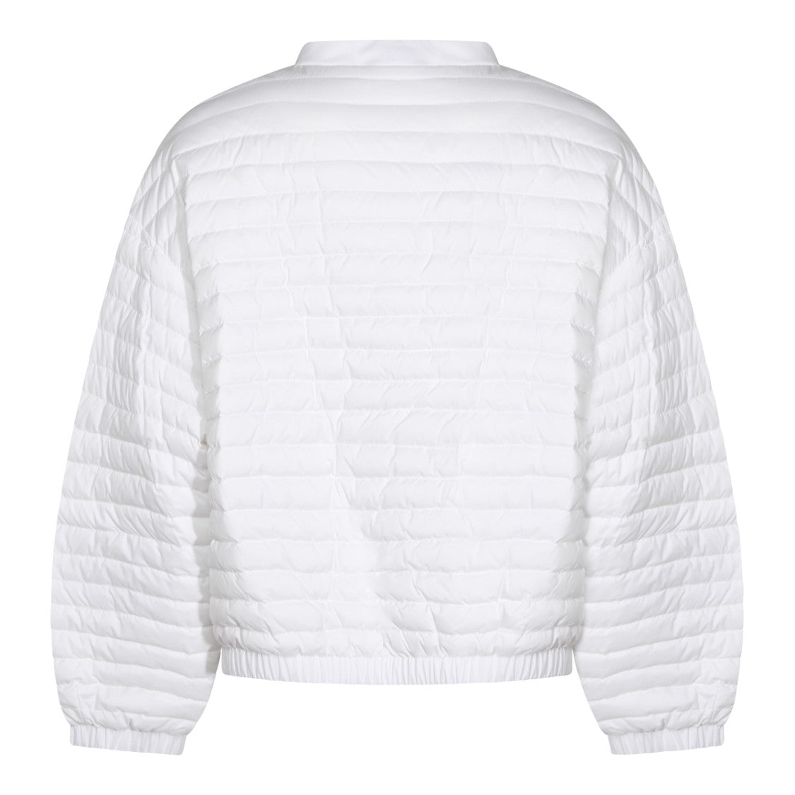 Moorer Grey And White Down Jacket