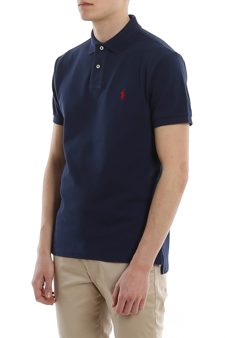 Polo Ralph Lauren Classic Black Polo T-Shirt With Iconic Logo