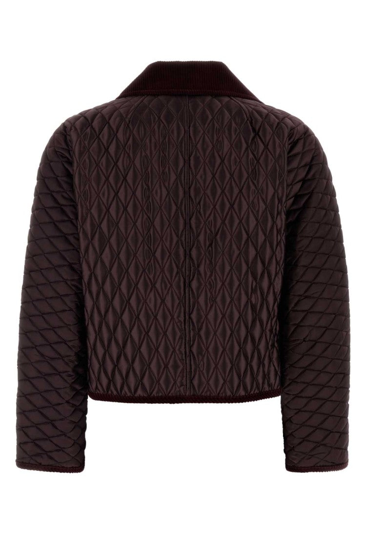 Burberry Purple Nylon Jacket