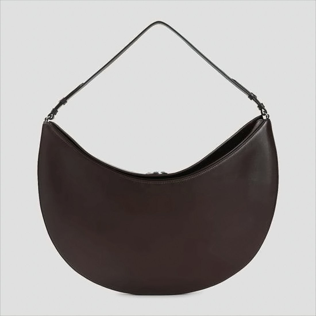 Jacquemus Crescent-Shaped Calf Leather Shoulder Bag