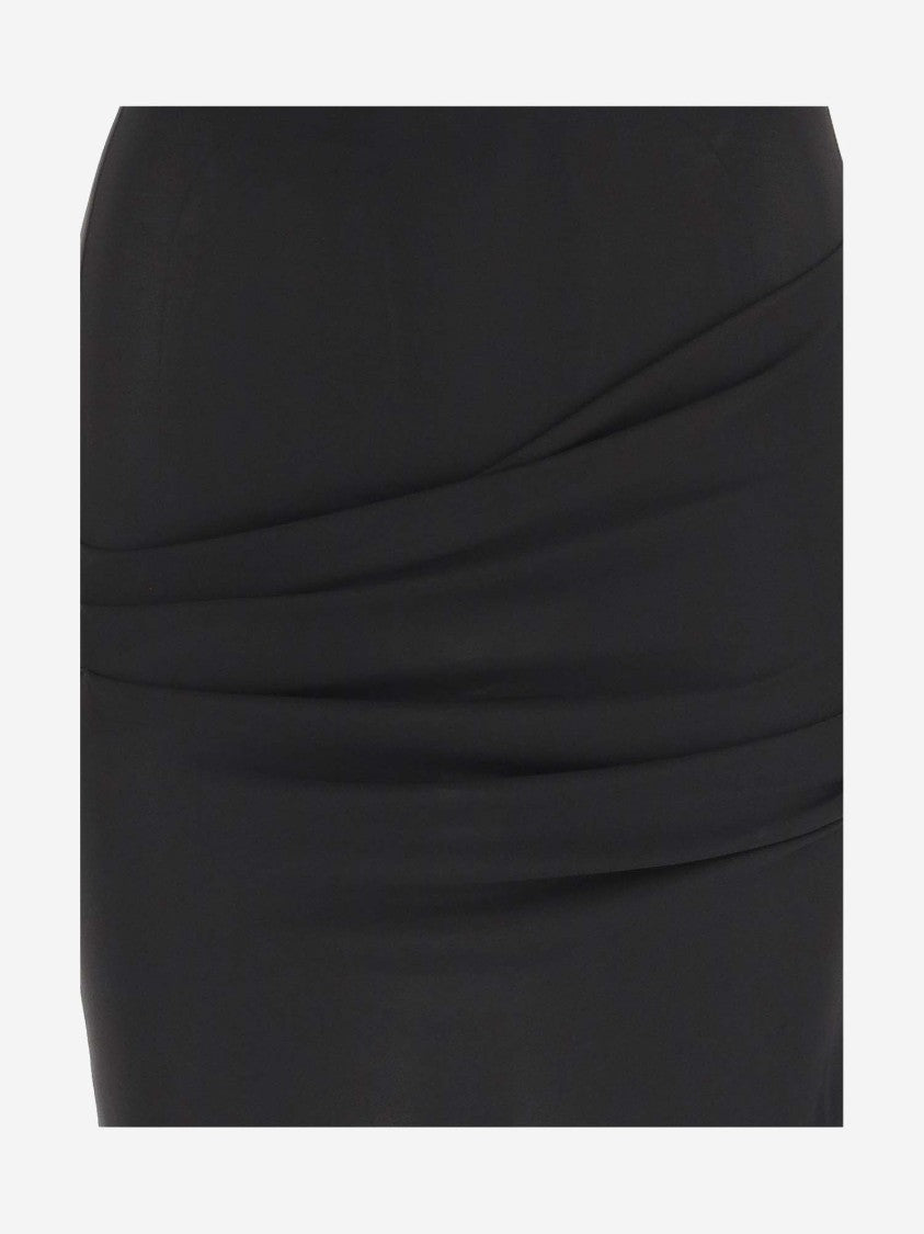 Jacquemus La Mini Robe Drapeado