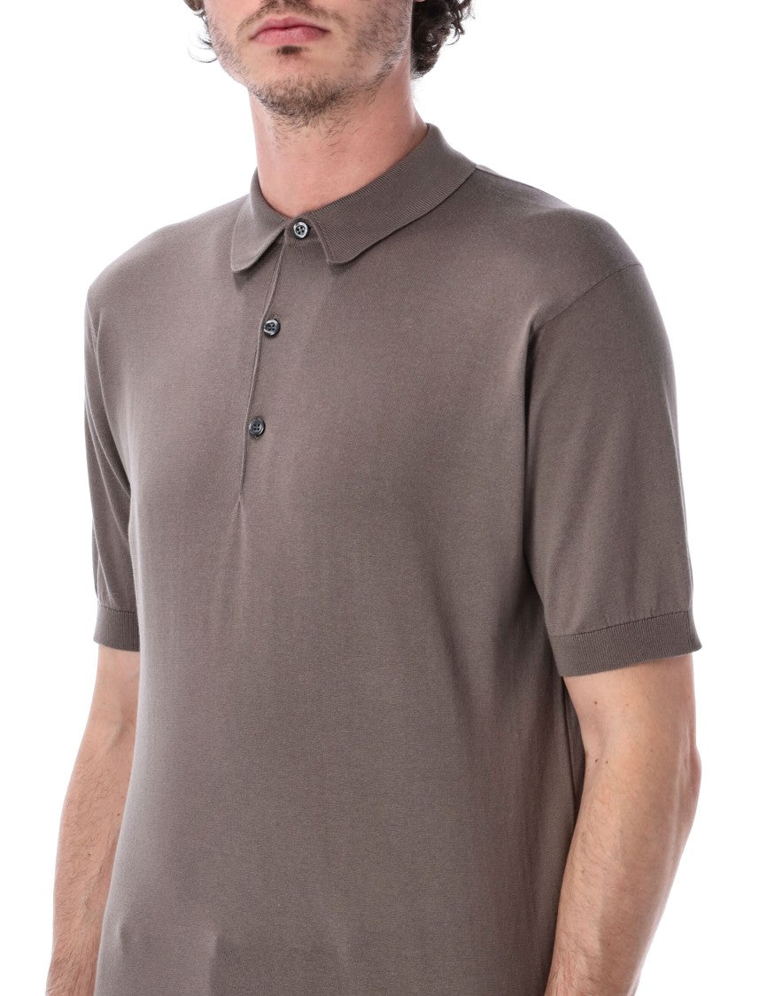 John Smedley Adrian Fine Knit Polo Shirt
