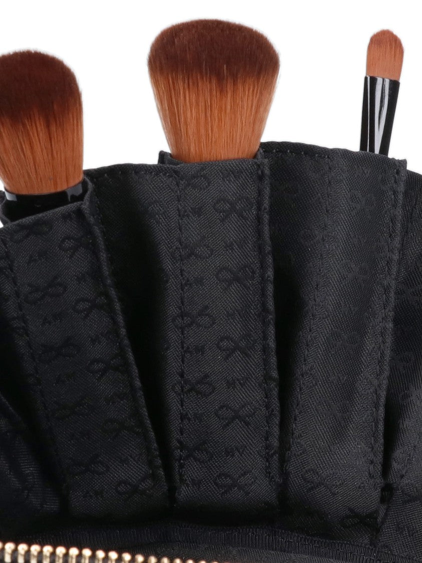 Anya Hindmarch 'Make Up Folio' Pouch – Black