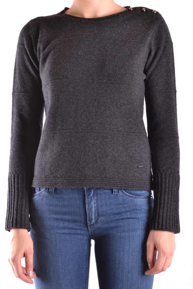Armani Soft Knit Sweater With Button Detailing