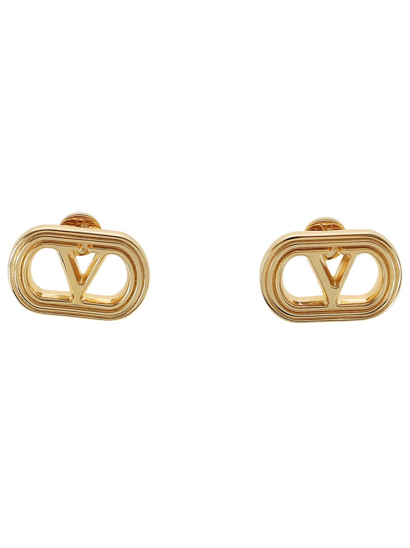 Valentino Gold-Tone Metal Earrings