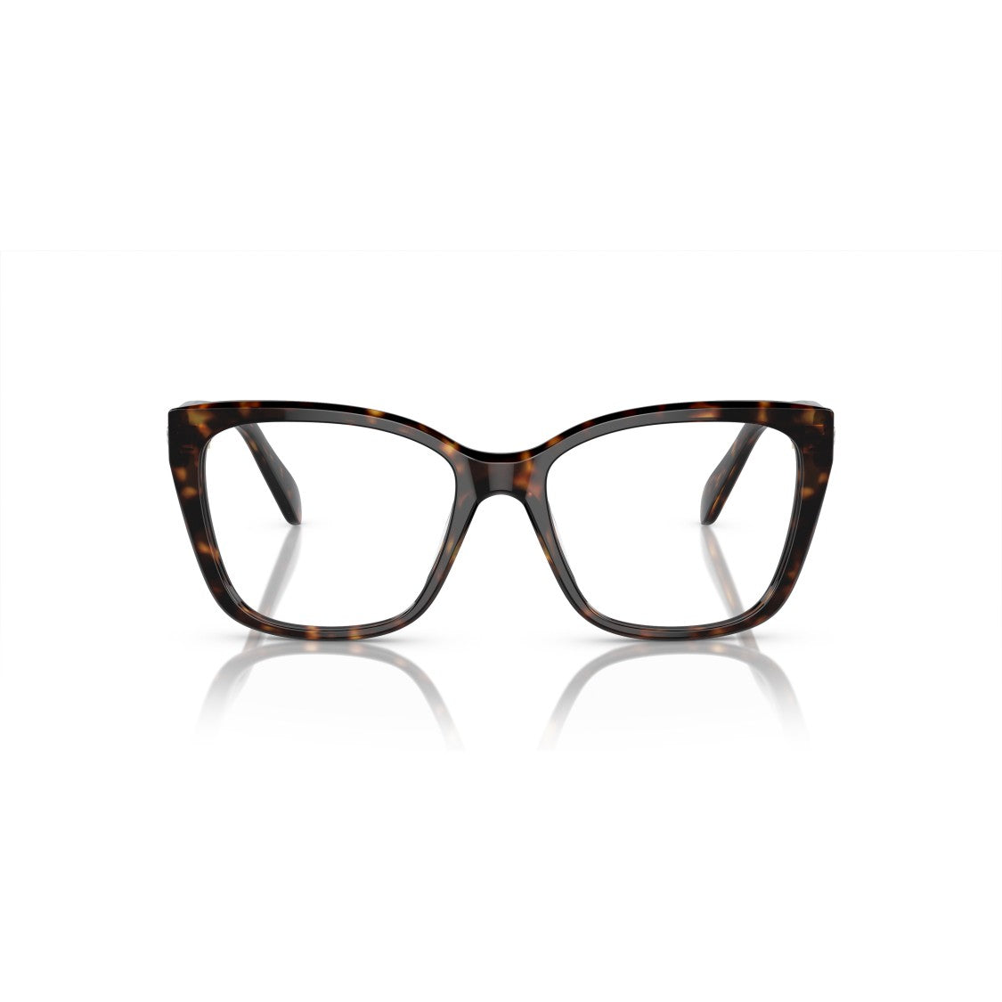 Swarovski 0Sk2008 Oversized Square Frame Eyeglasses With Tortoiseshell Pattern