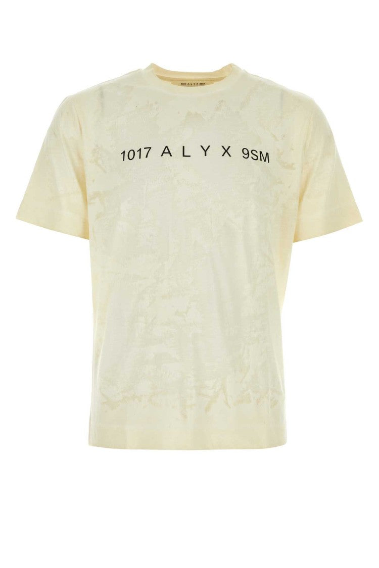 1017 Alyx 9Sm Cream Cotton And Polyester T-Shirt