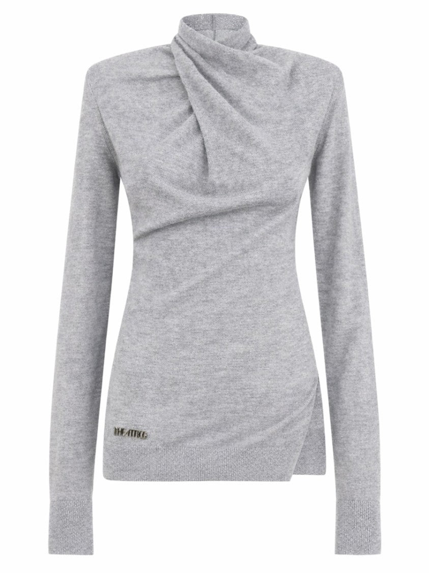 The Attico Slim-Fit Fine Knit Virgin Wool Sweater