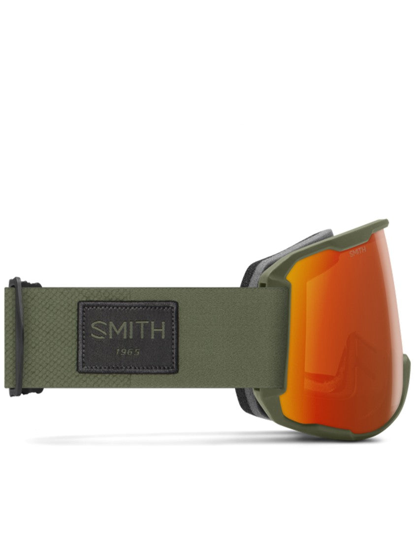 Smith Olive Green Preview Reflective Ski Goggle