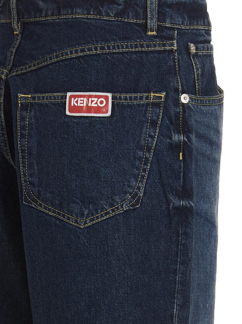 Kenzo 'Darkstone Suisen Relaxed’ Jeans