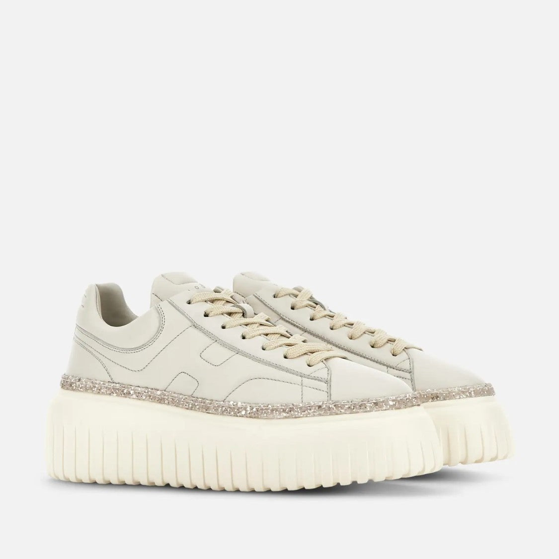 Hogan Yogurt H712 H-Stripes Allacciato Sneakers