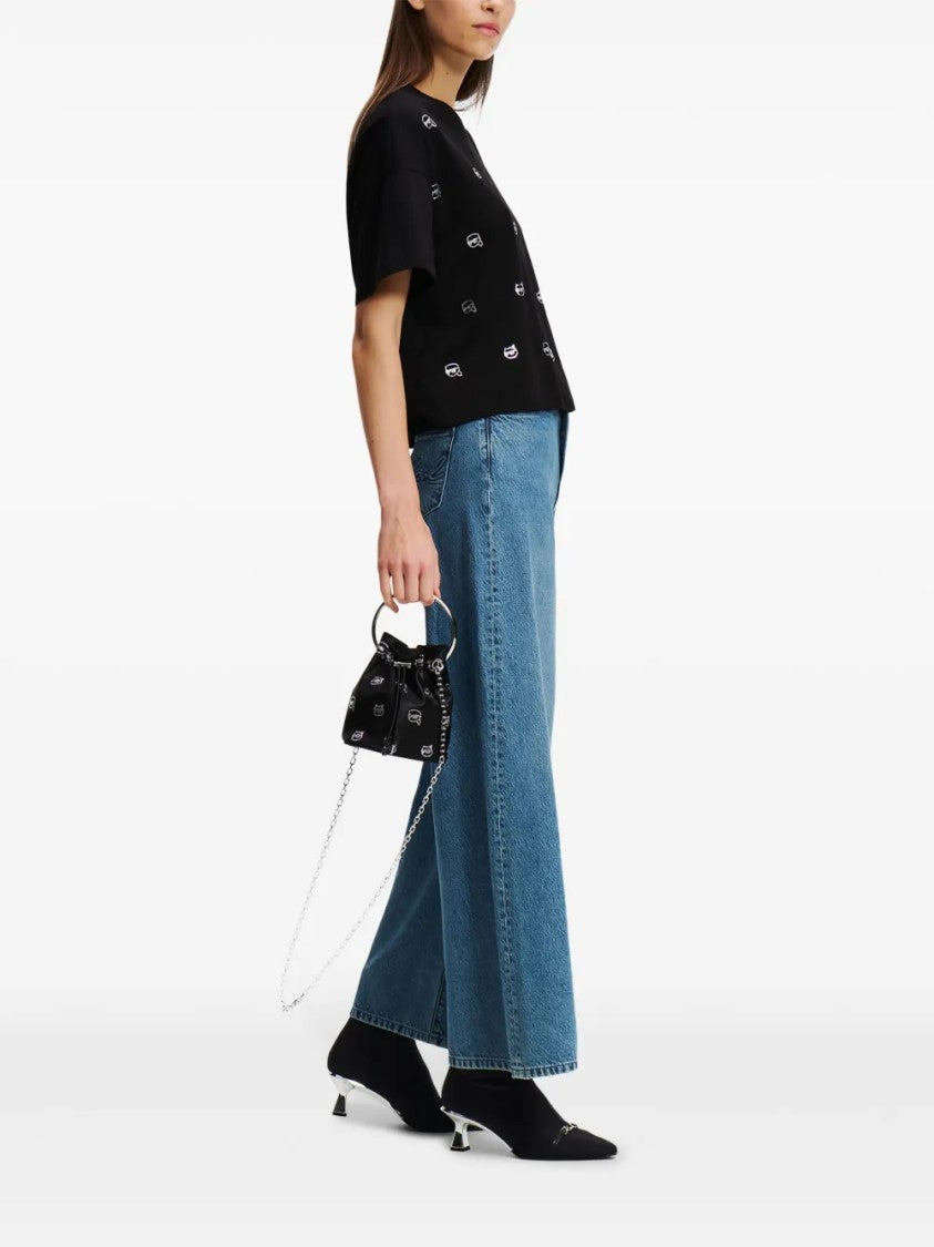 Karl Lagerfeld Tailored Jeans With Straight Leg Cut