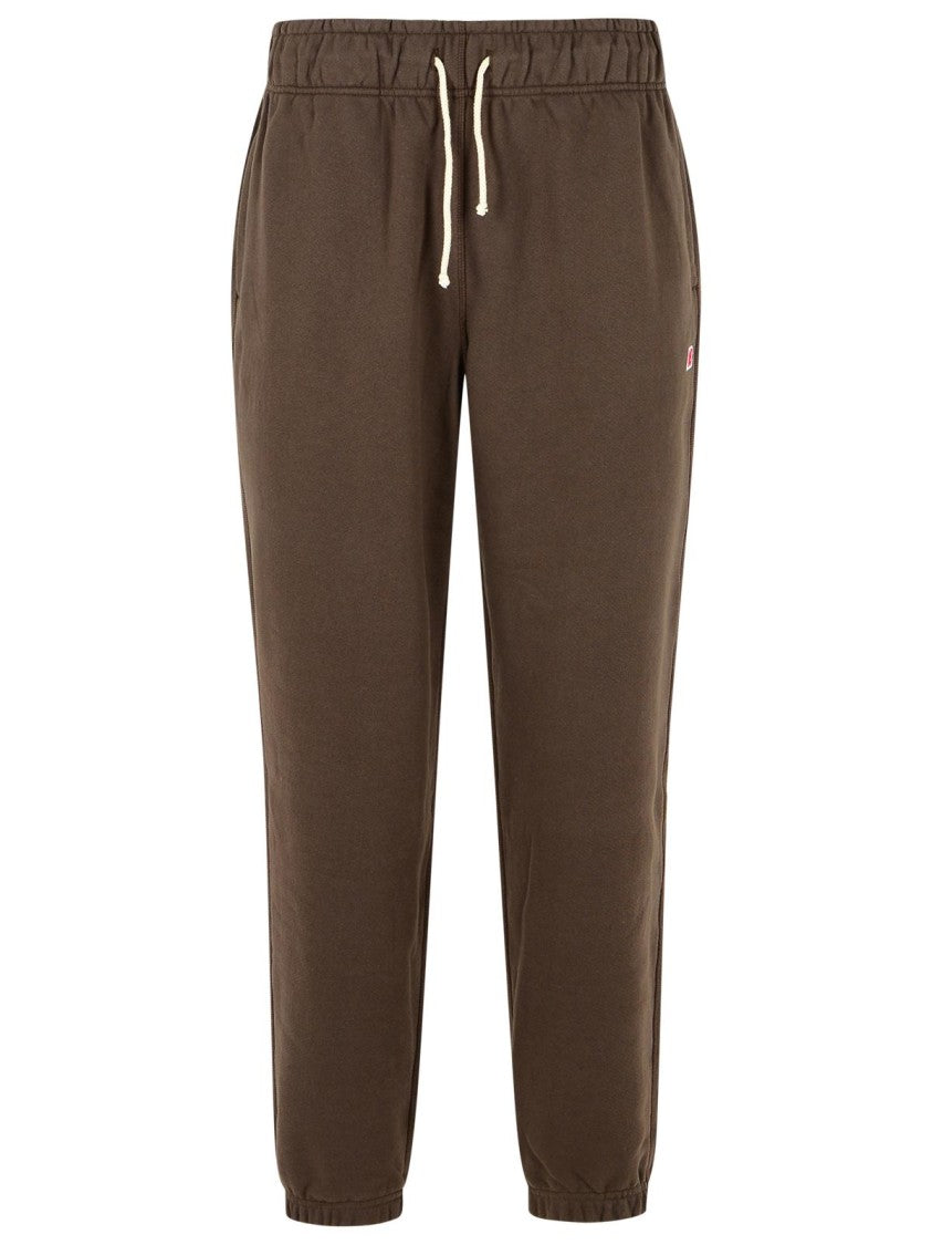 New Balance Brown Cotton Trousers