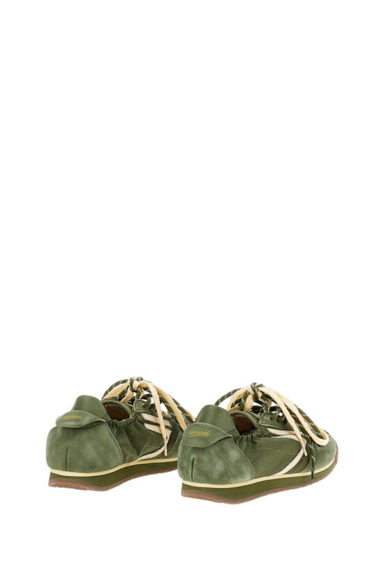 Puraai Green 6.02 Panther Nylon Sneakers