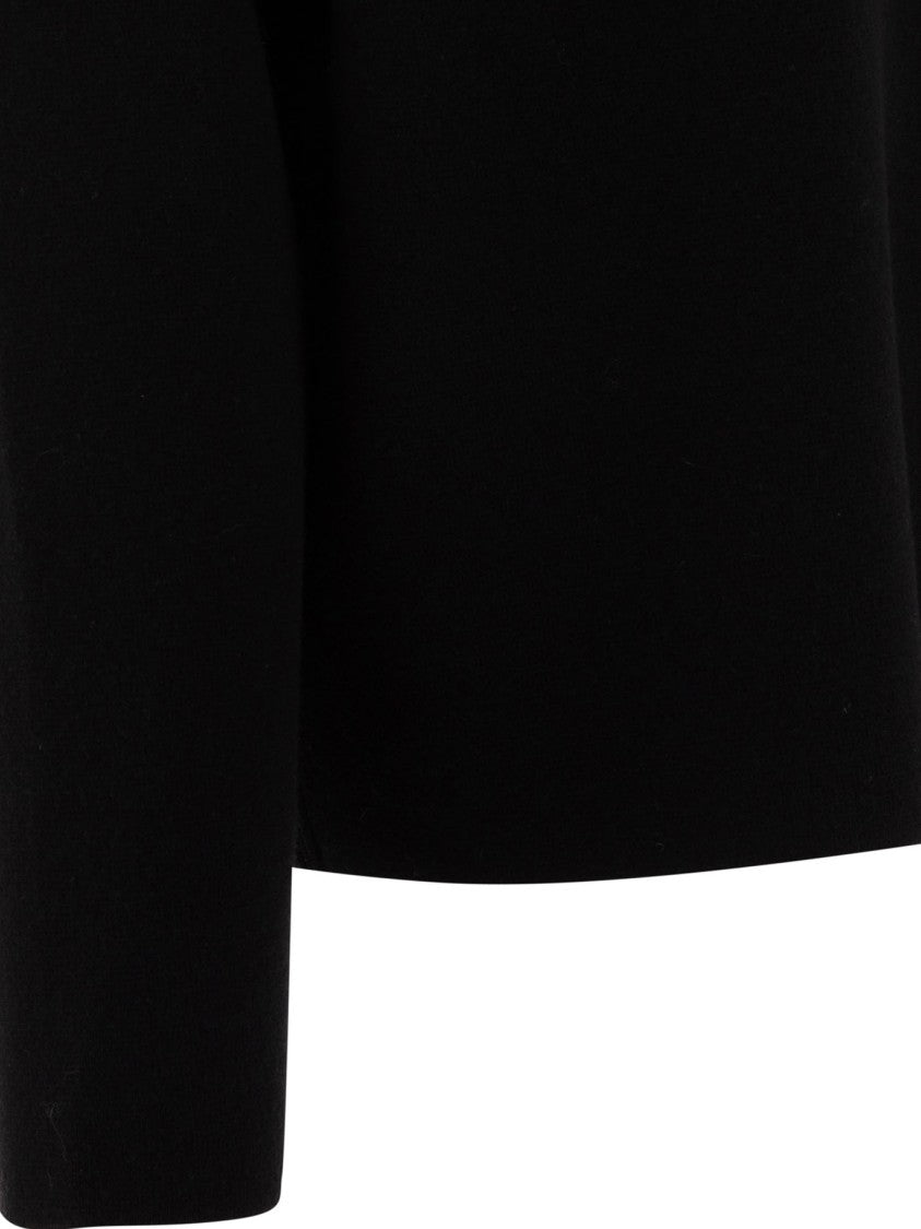 Auralee Structured Collar Knitwear With Boxy Silhouette