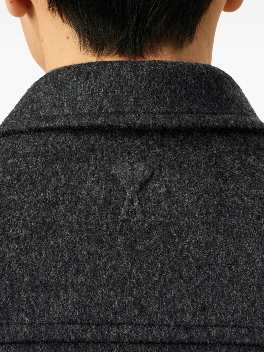 Ami Paris Structured Dark Grey Jacket